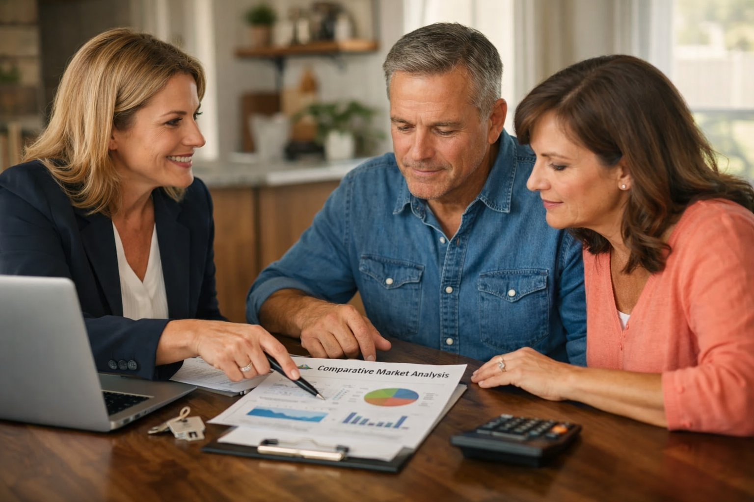 Tucson homeowner reviewing home pricing strategy before listing a property for sale